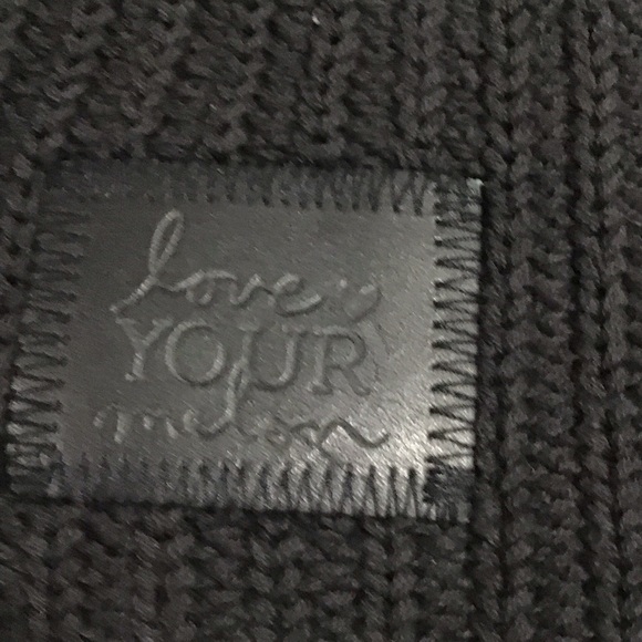 Love Your Melon Classic Black Knit Toque - Picture 2 of 5